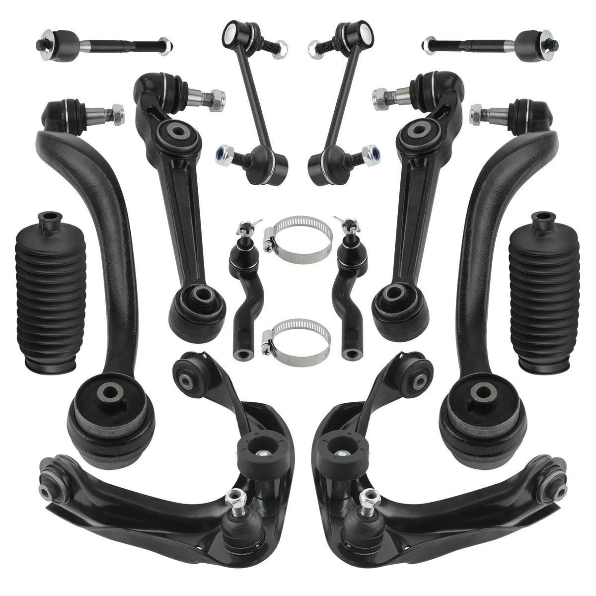 Rearward Control Arms for Ford Fusion 2010-2012 - 14x Upper & Lower