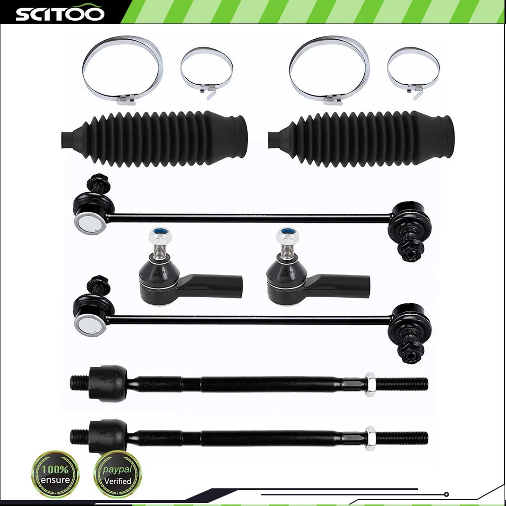 Sway Bar Front Tie Rod End Kit for Suzuki SX4 2007-2013 - 8 Pieces