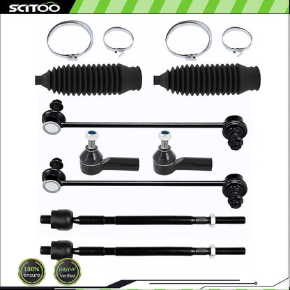 Sway Bar Front Tie Rod End Kit for Suzuki SX4 2007-2013 - 8 Pieces
