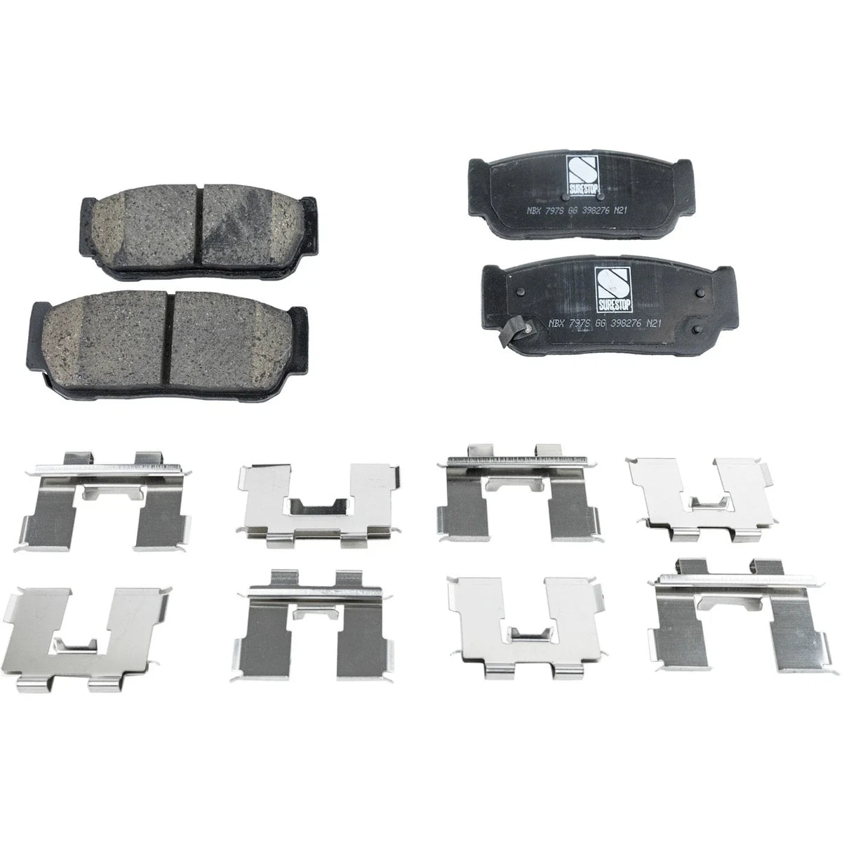 Brake Disc Rotors and Pads Kit for Kia Sorento (2007–2009)