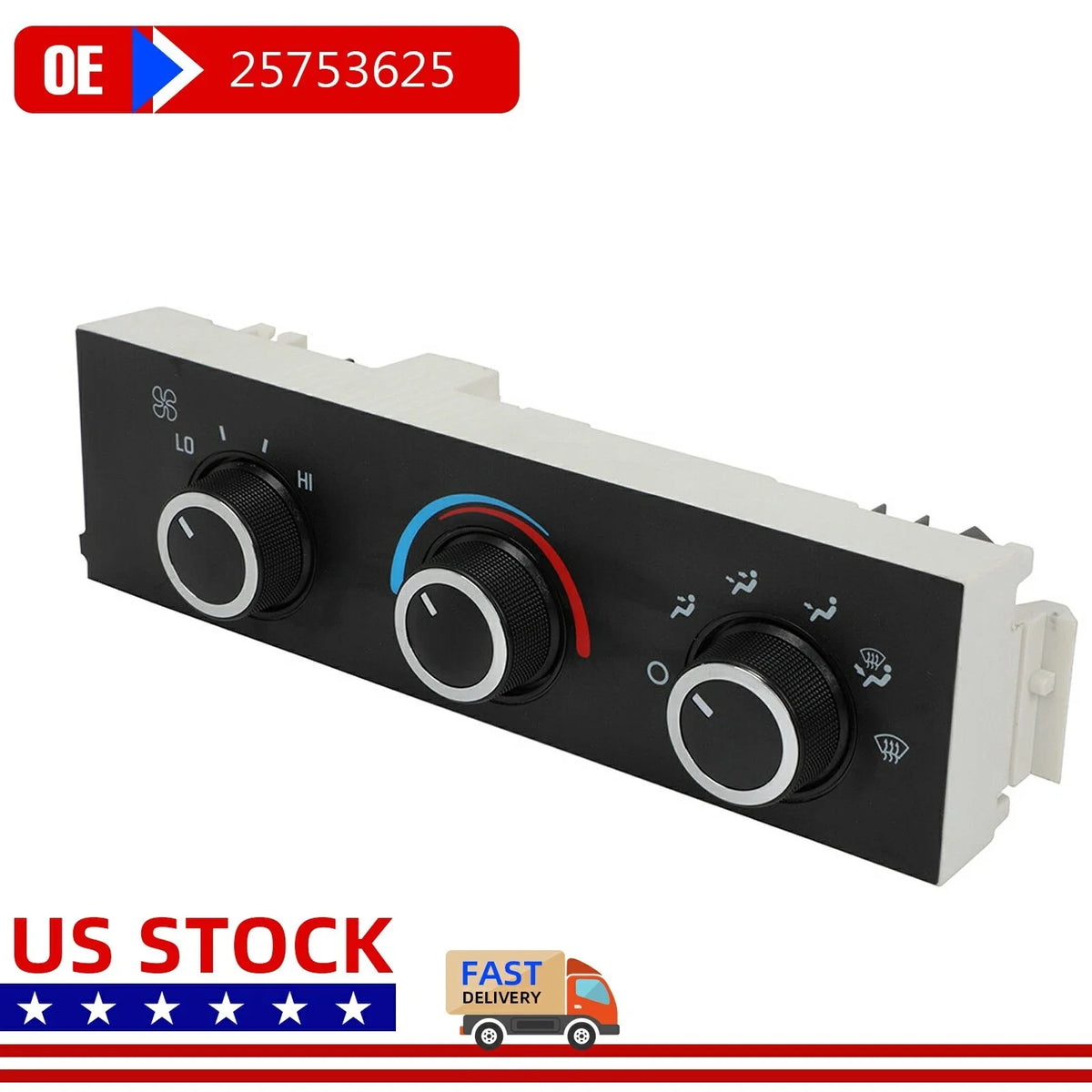 A/C Heater Climate Control Module for Chevrolet Express 2500 3500 (2008–2021)