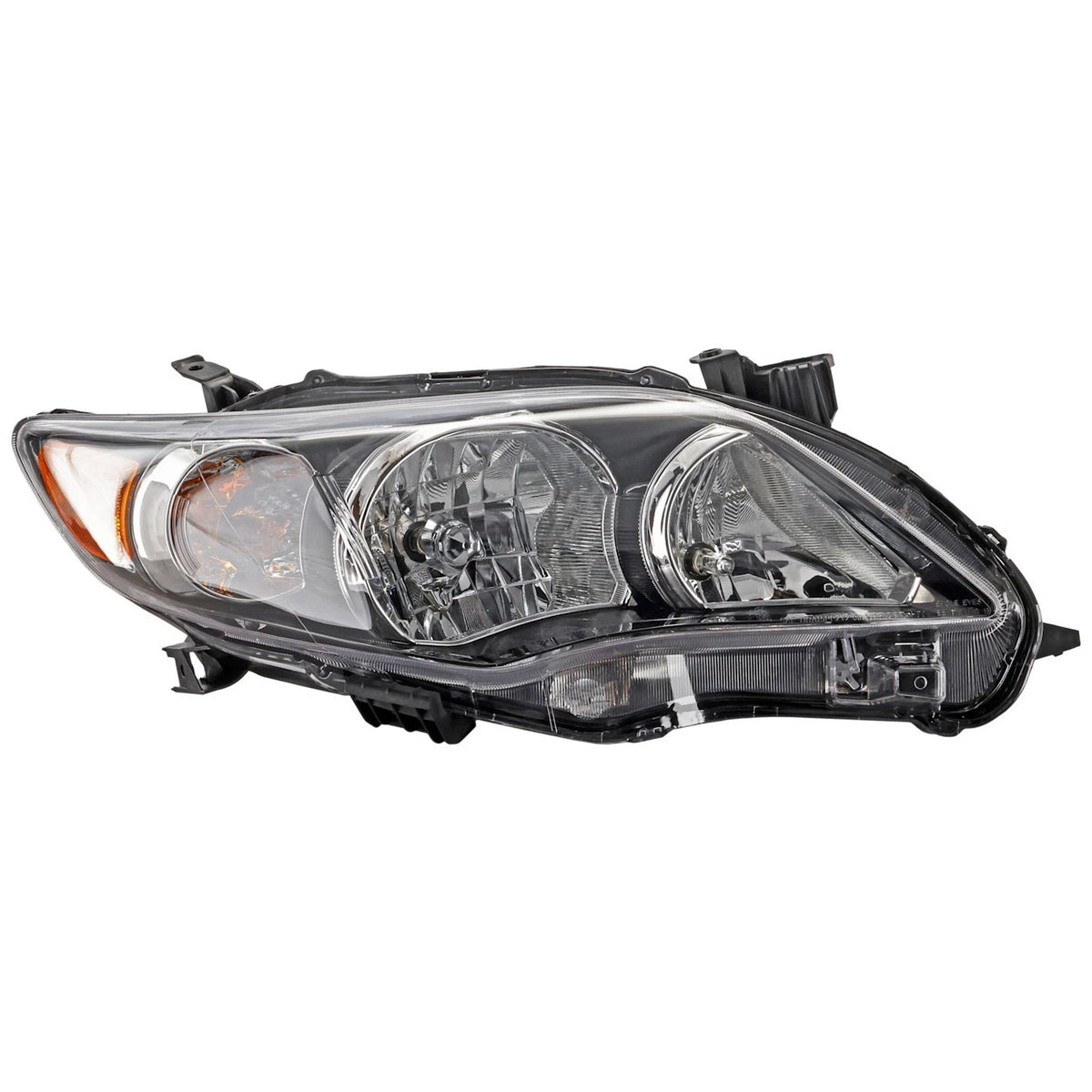 Black Housing Headlight for Toyota Corolla XRS (2011–2013) RH