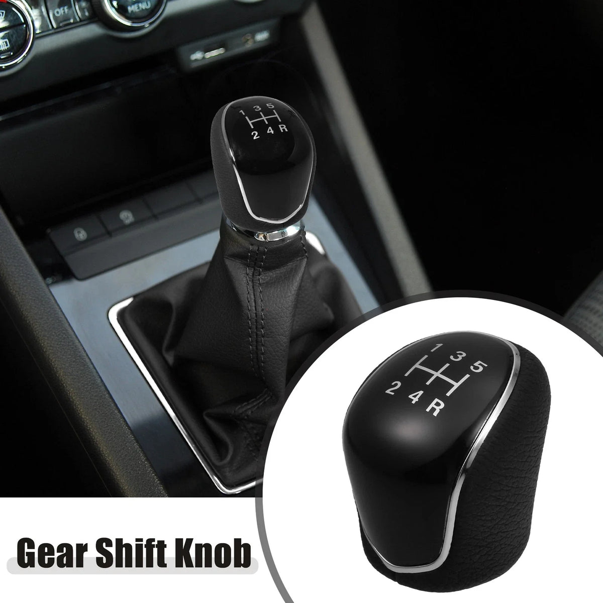 5 Speed Manual Gear Stick Shift Knob for Ford Transit Custom (2013–2023)