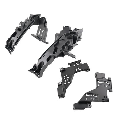 Headlight Bracket Pair - Mounting & Retainer for Audi Q5 (2009–2012)