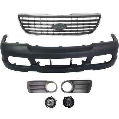 Bumper Kit for Ford Explorer (2002–2005) Front 6Pc