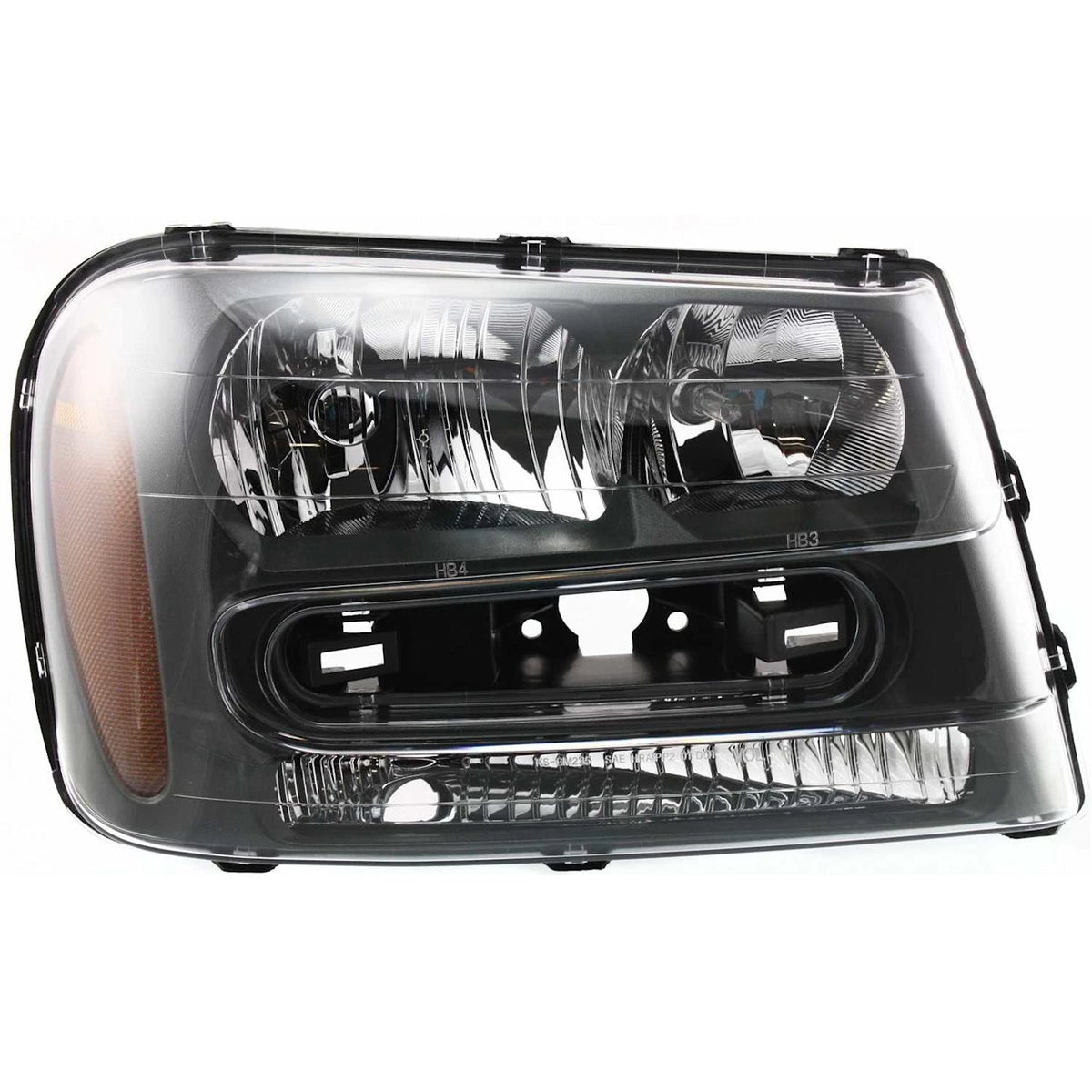 Grille Assembly Kit for Chevy Trailblazer 2002–2009 (3pc)