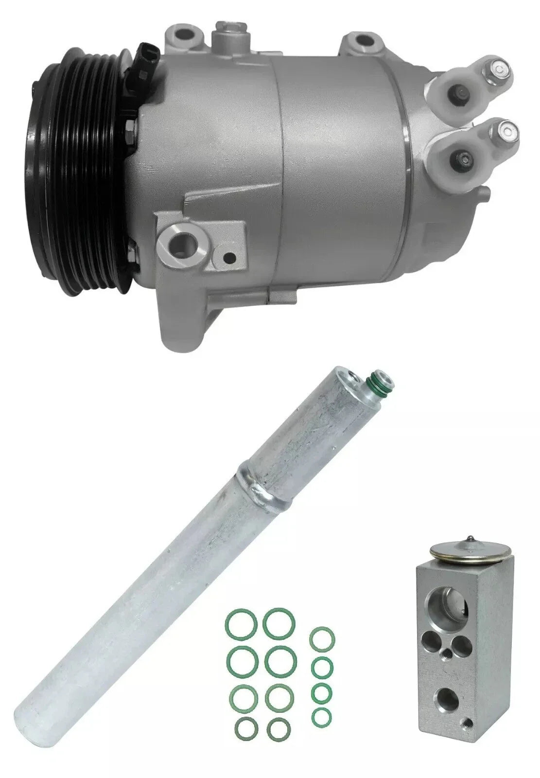 AC Compressor Kit Replacement for Fiat 500L 1.4L Turbo (2016–2016)