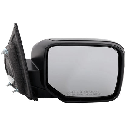 Power Heated Smooth Black Mirror Right RH for Honda Pilot (2009–2015)