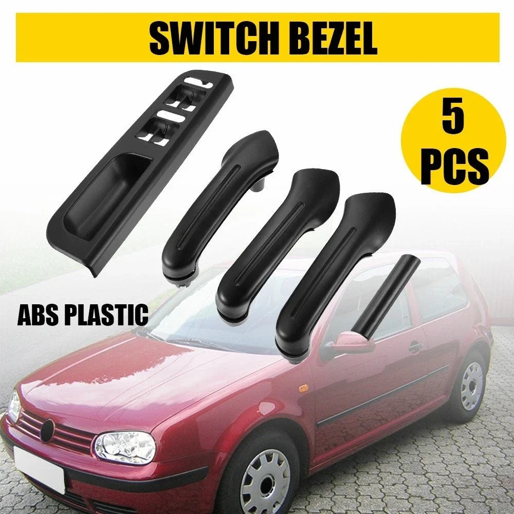 5X Inside Door Handle Cover Bezel Trim for VW Jetta MK4 (1998–2004)