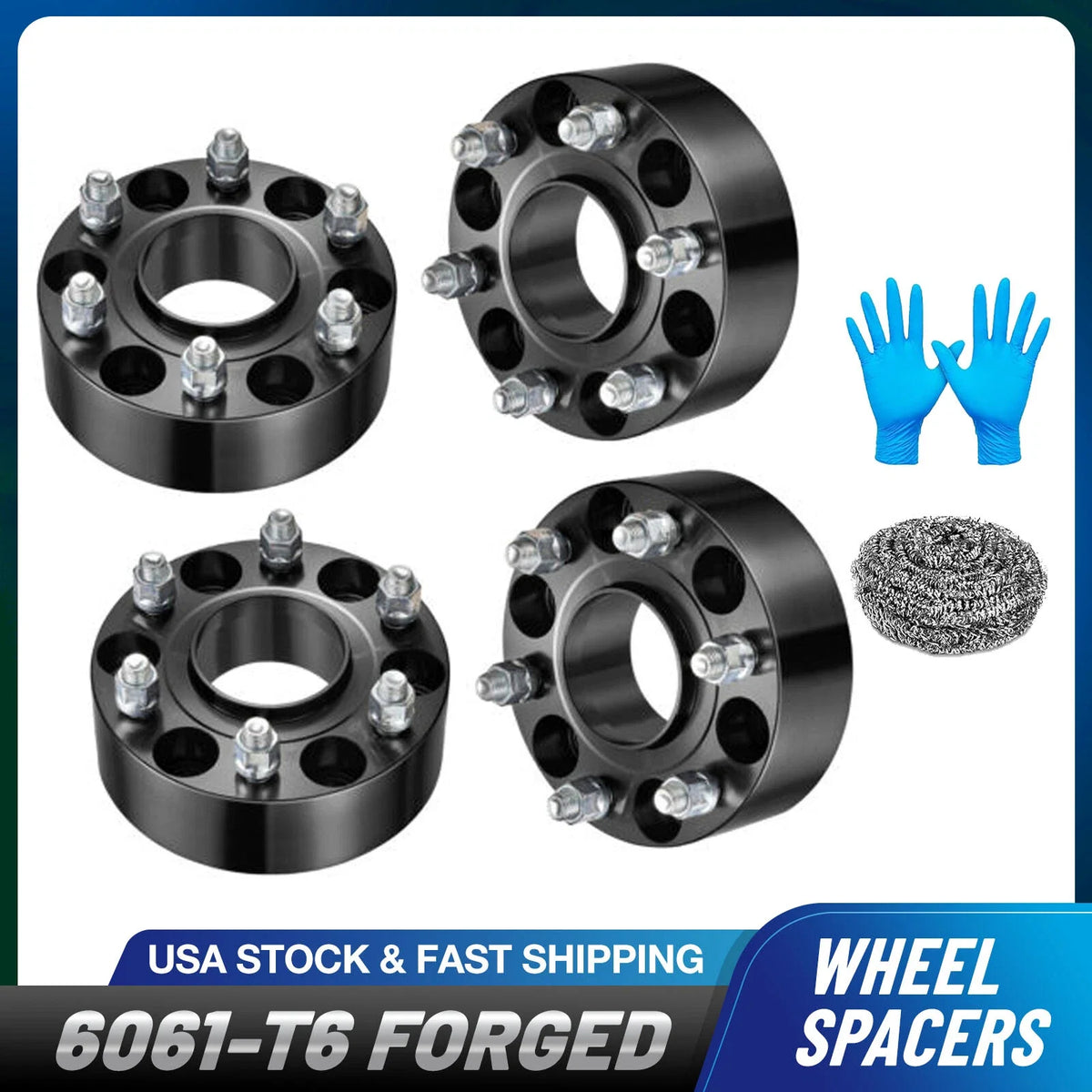 Hubcentric Wheel Spacers 1.25" 1.5" 2" for Chevy Silverado GMC Yukon (2000–2018)