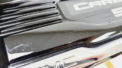 Front Right Fender Vent Emblem Carbon Pro for Sierra 1500 2019-2026