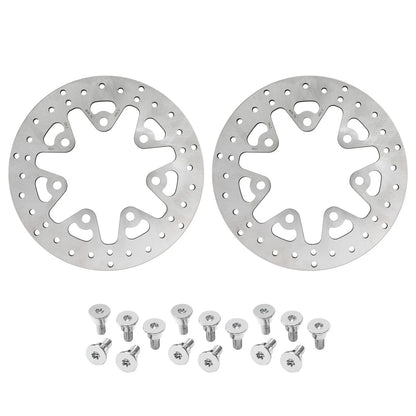 Front Brake Disc Rotor & Bolts for Harley Touring Electra Glide (2014–2025)