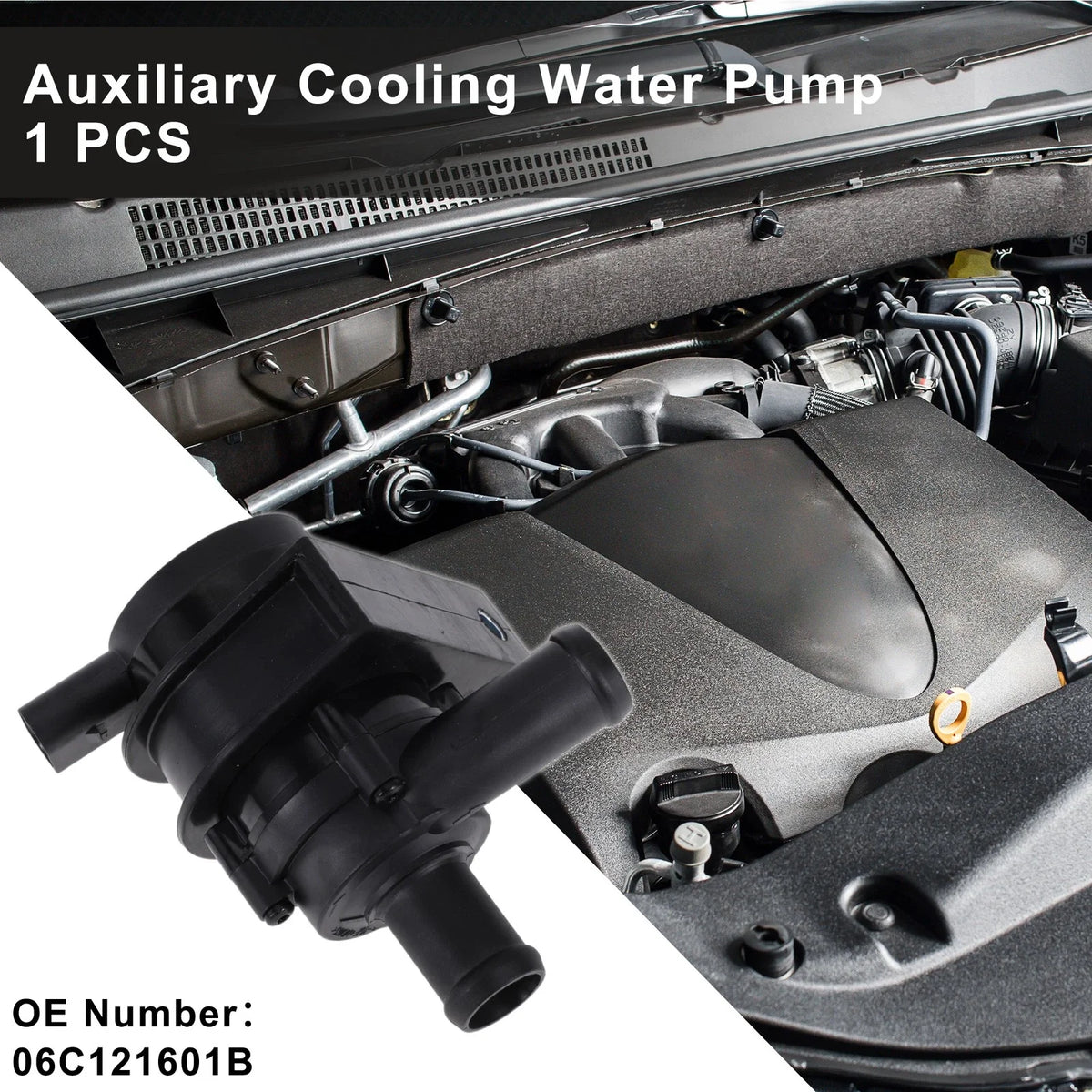 Auxiliary Cooling Water Pump for Audi A6 (2005–2012) No. 06C121601B