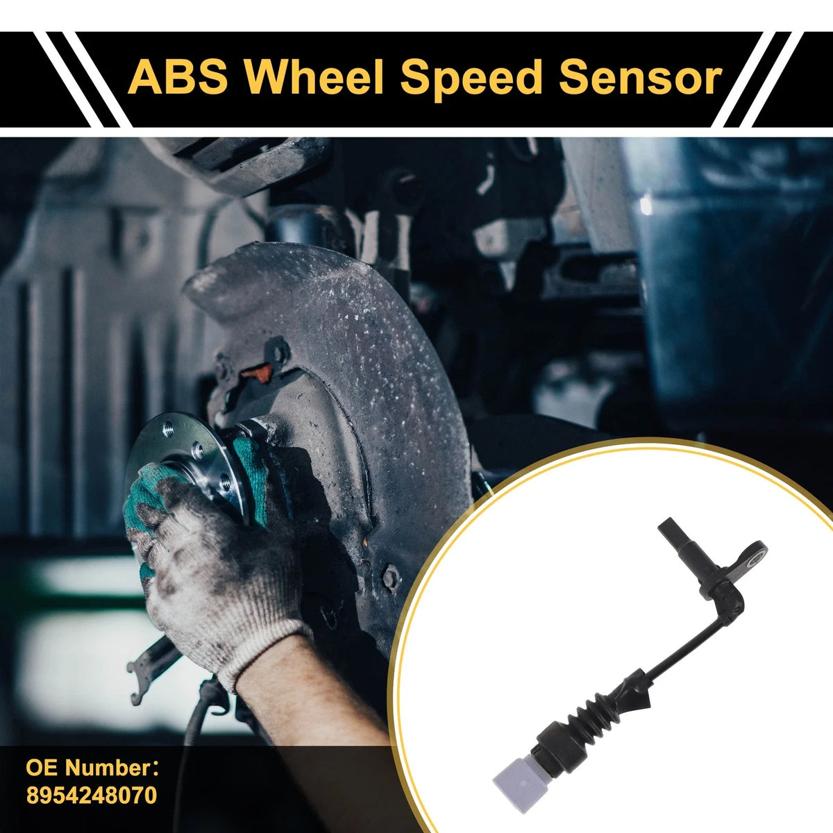 ABS Wheel Speed Sensor No. 8954248070 for Toyota RX450 (2008–2015)