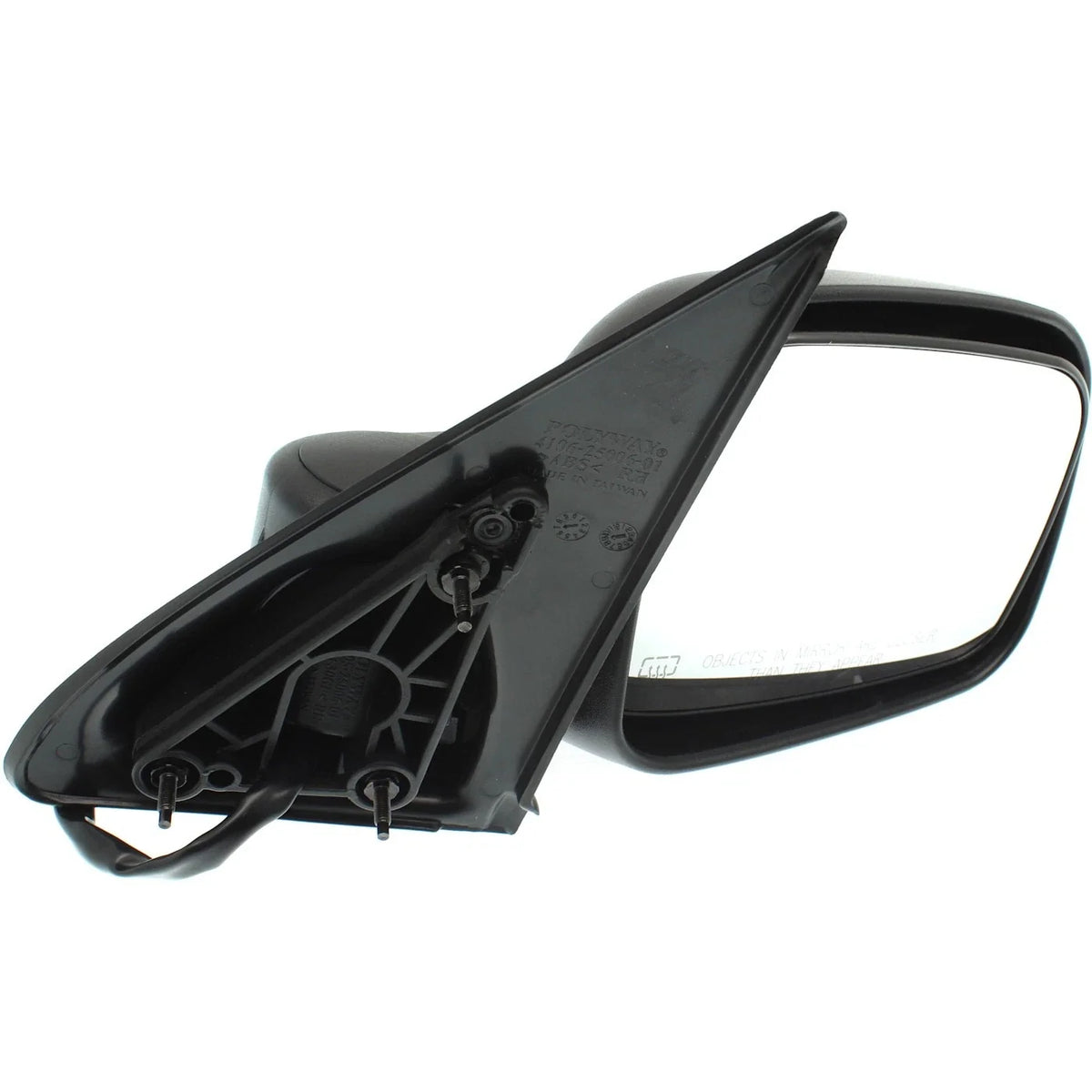 Black Heated Power Mirror for 2002-2007 Jeep Liberty Passenger Side