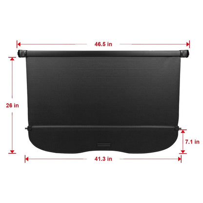 Retractable Cargo Cover for Ford Escape (2013–2019)