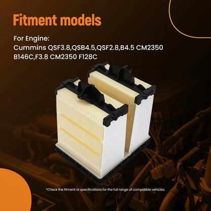 Air Filter Assembly for Cummins F3.8 CM2350 (AF55020 WA10864)