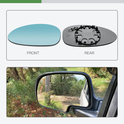 Left Side Mirror Glass for BMW E46 M3 E90 E91 E92 E93 E81 E82 E87 E88 (1998–2006)
