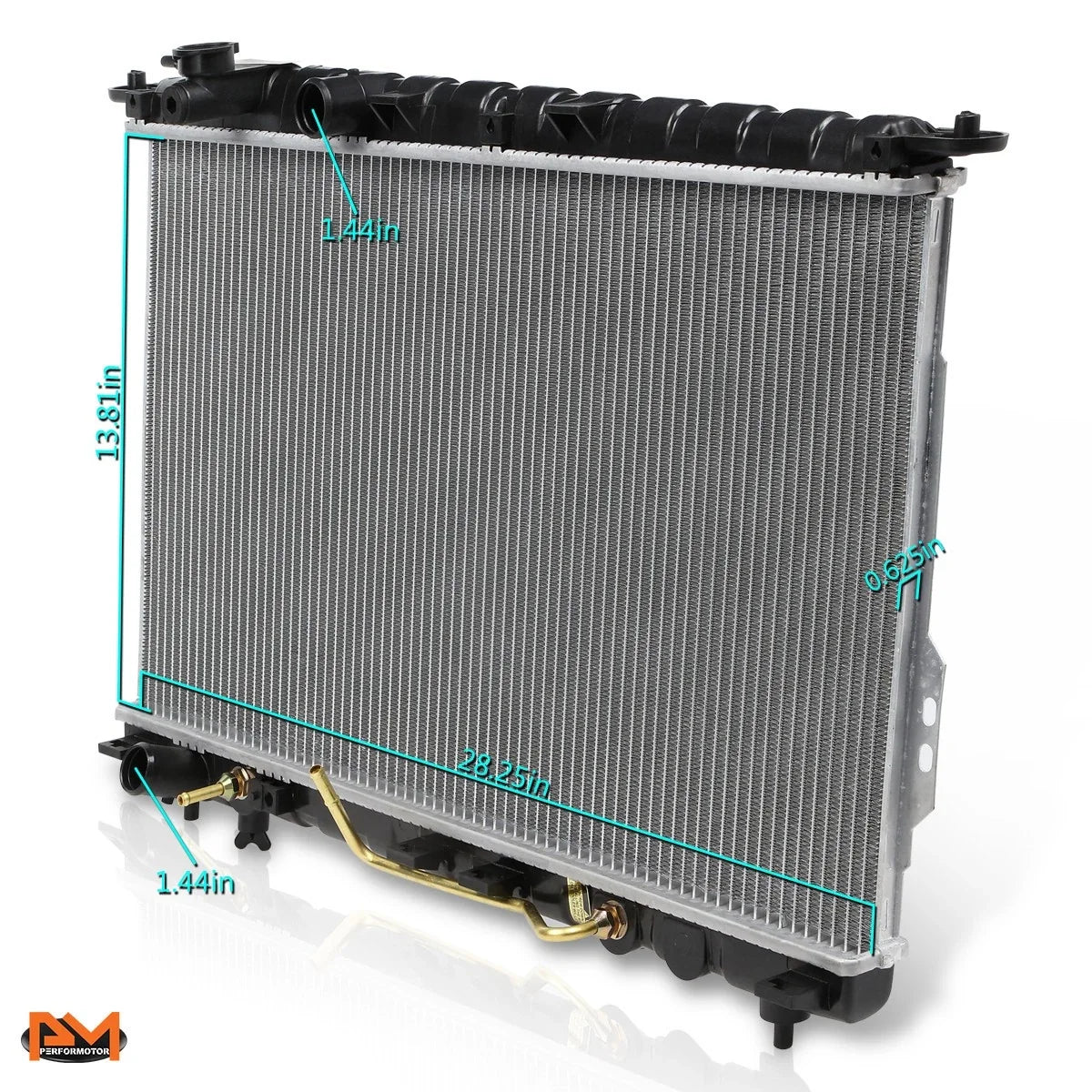 Aluminum Core Radiator for Hyundai Sonata/KIA Optima (1999–2006) DPI-2339