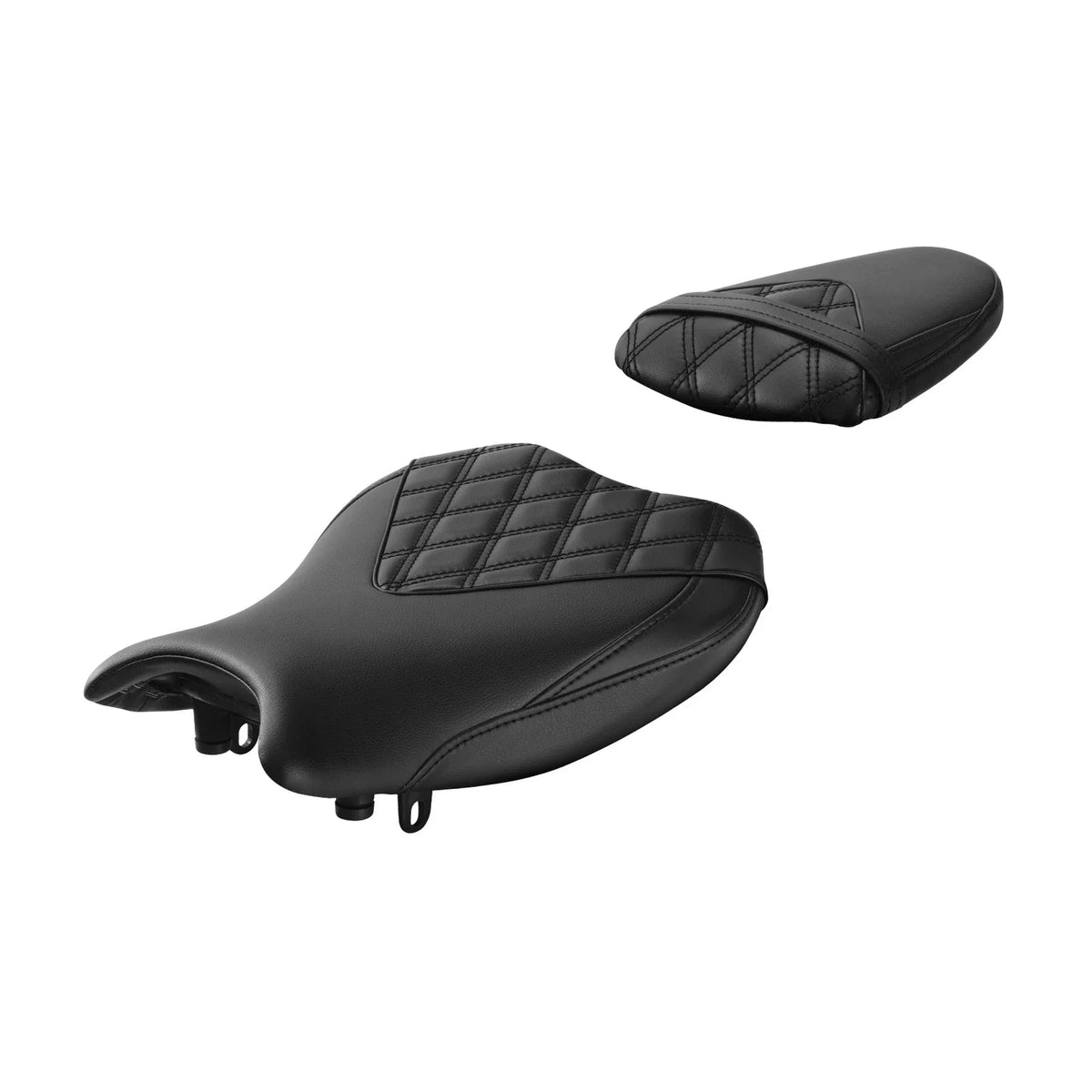 Seats in Black for Suzuki GSXR1000 (2017 to 2024) - Driver & Passenger
