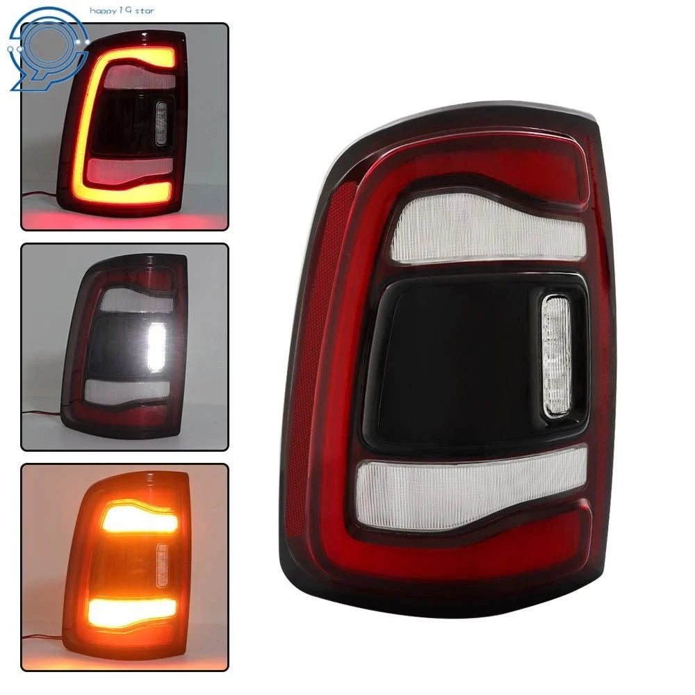 Tail Light Assembly Black LED for Dodge Ram 2500 2019-2022 Left/Right