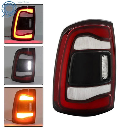 Tail Light Assembly Black LED for Dodge Ram 2500 2019-2022 Left/Right