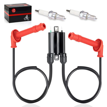 Ignition Coil with Spark Plug Cap Wire for Honda CBR600F2 (1991-1994)