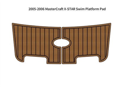 EVA Foam Teak Deck Flooring Mat for MasterCraft X-STAR (2005–2006)