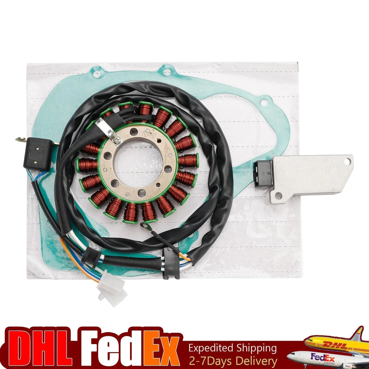 Magneto Coil Stator Regulator Gasket Set for Yamaha XV 250 Virago (1988–1990)