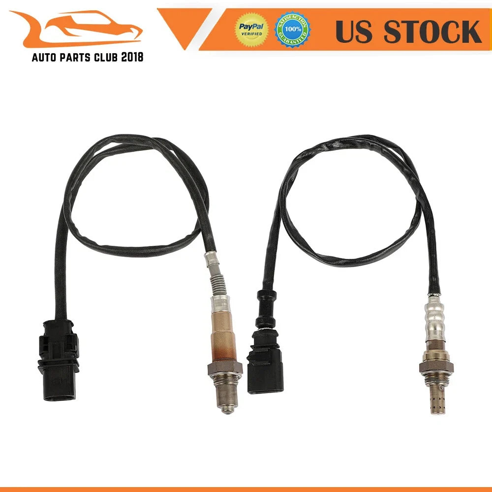 2X O2 Oxygen Sensors for Audi A4 Quattro Q5 A5 A6 (2009–2016)