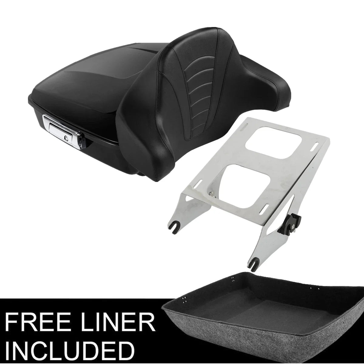 Trunk & Backrest Rack for Harley Touring Models 2014-2025