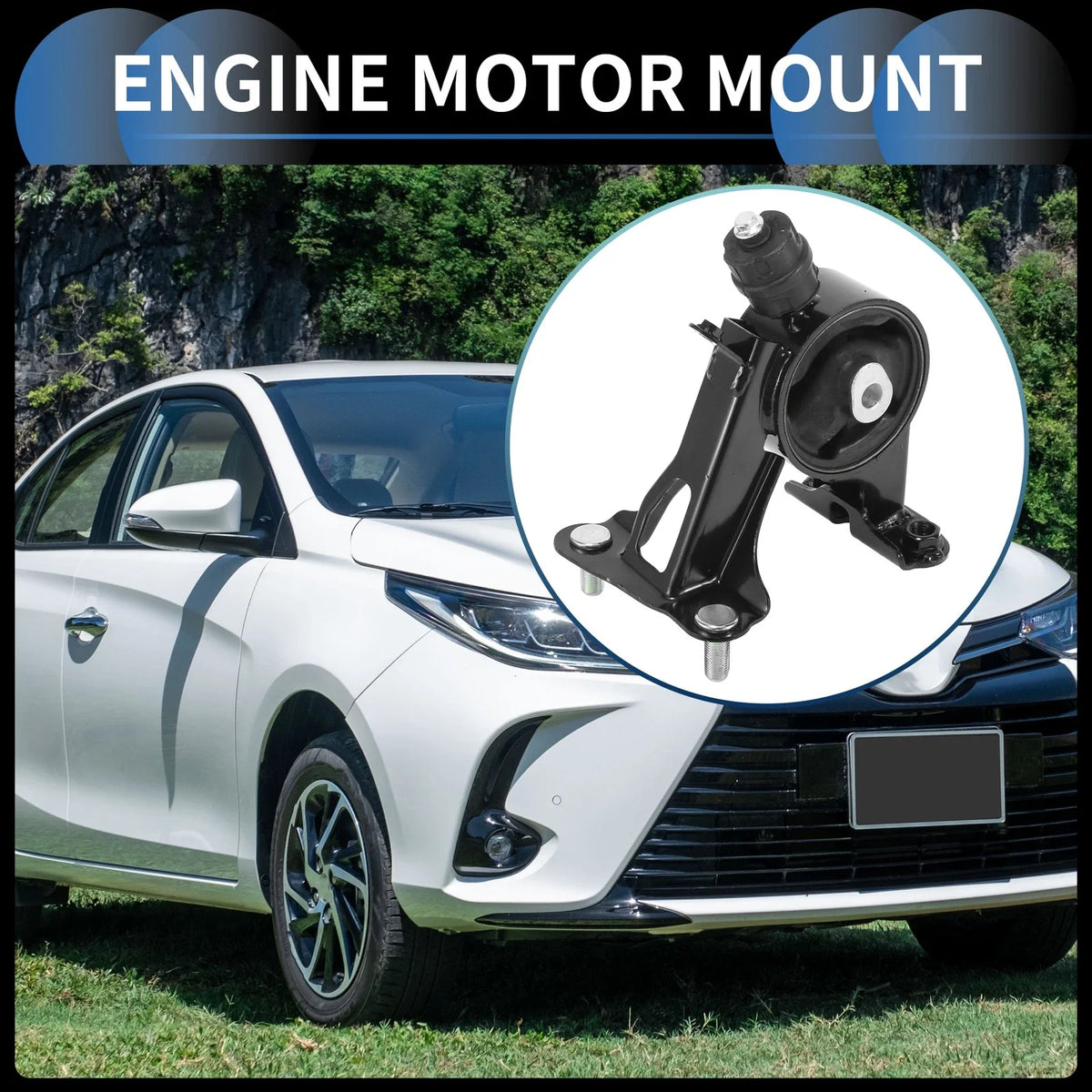 Engine Motor Mount for Toyota Alphard ANH20W ANH25W (2002–2015)