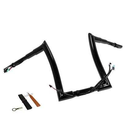 Handlebar 12" Pre-wired for Harley Road King FLHR FLHRC 2014-2015