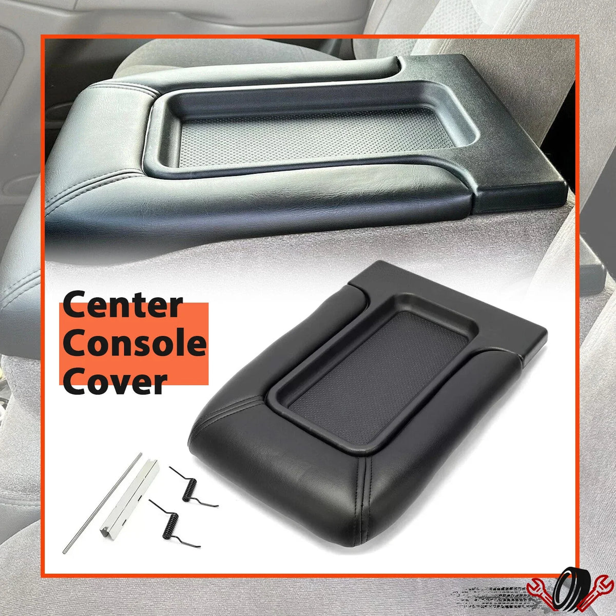 Center Console Cover for Chevy Silverado Sierra (1999–2007)