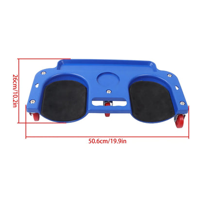 Rolling Knee Creeper Pads with Tool Tray Holder & 5 Swivel Wheels