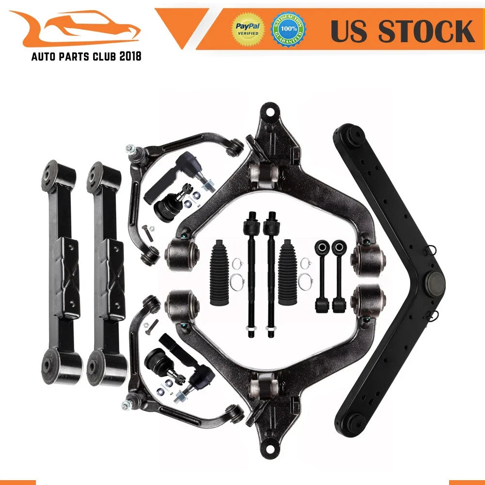 17pcs Control Arm Ball Joints Tie Rod for Jeep Liberty (2006–2007)