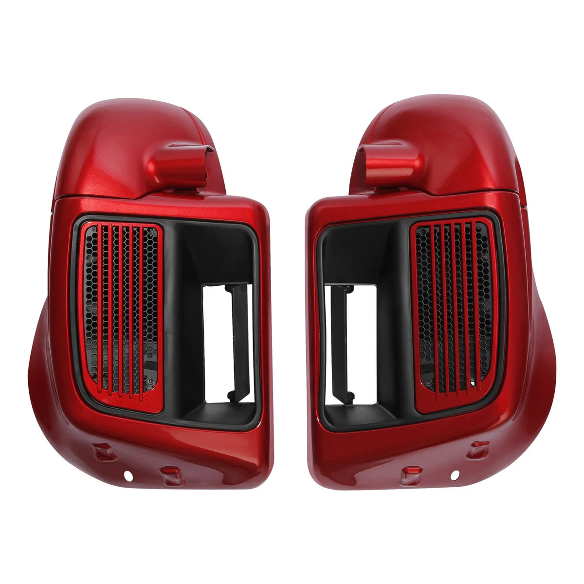 Lower Vented Fairings - Wicked Red/Twisted Cherry for Harley Touring 2014–2023