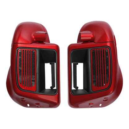 Lower Vented Fairings - Wicked Red/Twisted Cherry for Harley Touring 2014–2023