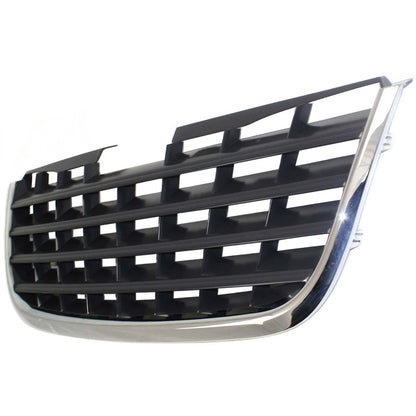 Grille Assembly for Chrysler Town & Country (2008–2010) Chrome Black Insert