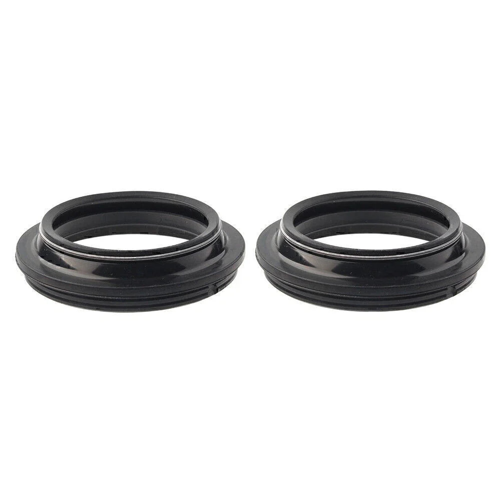 2X Motorcycle Fork Dust Seals 43X55 MM - High Quality