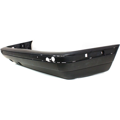 Rear Bumper Cover for BMW 525i 1989–1995, 535i 1989–1993, Primed, Tow Hook Hole