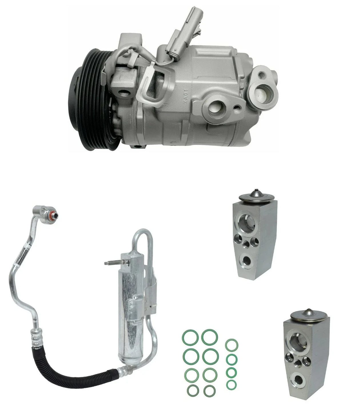 AC Compressor Kit Replacement for Dodge Journey 2.4L (2018–2018)
