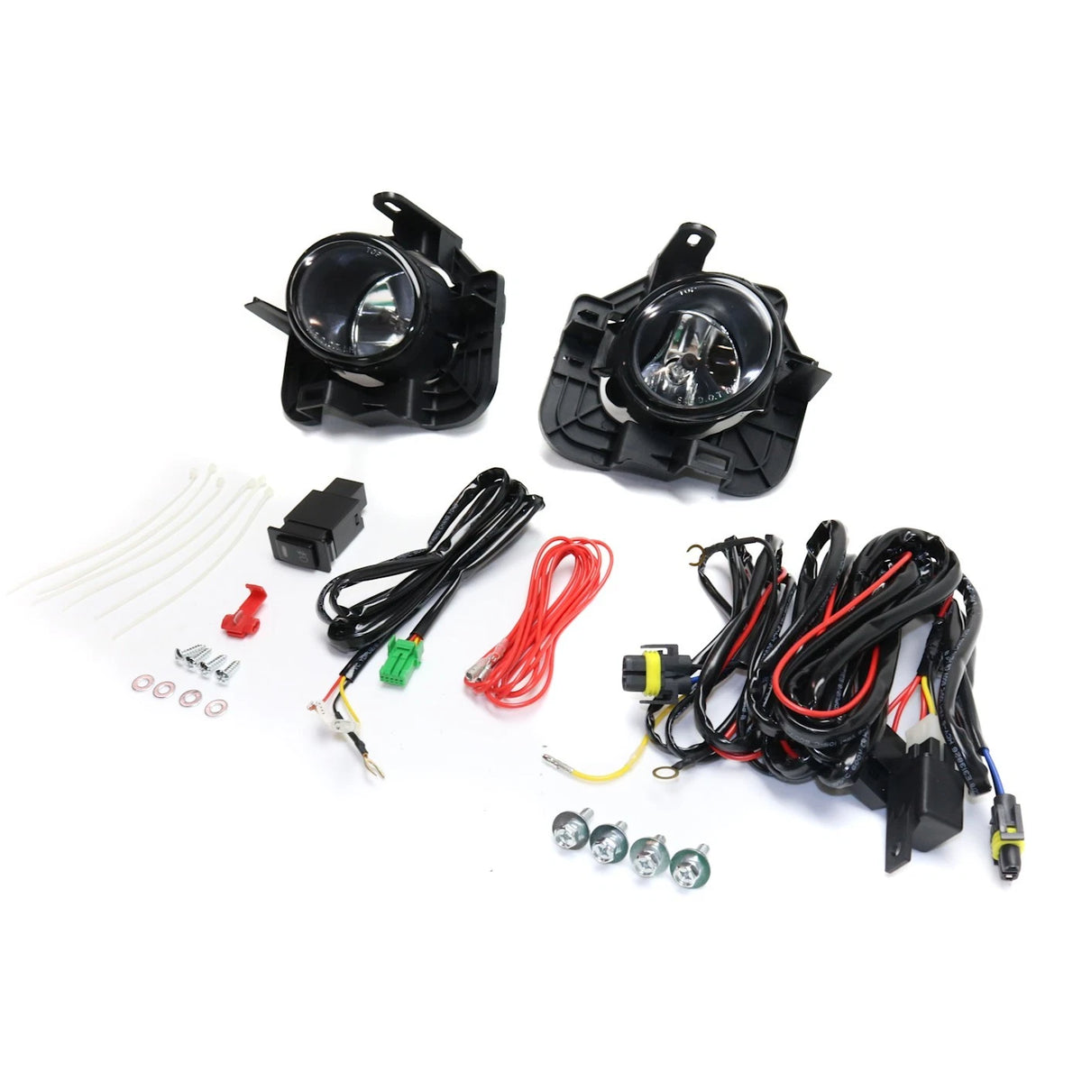 Set of 2 Clear Lens Fog Lights for Nissan Altima (2007–2011) LH & RH