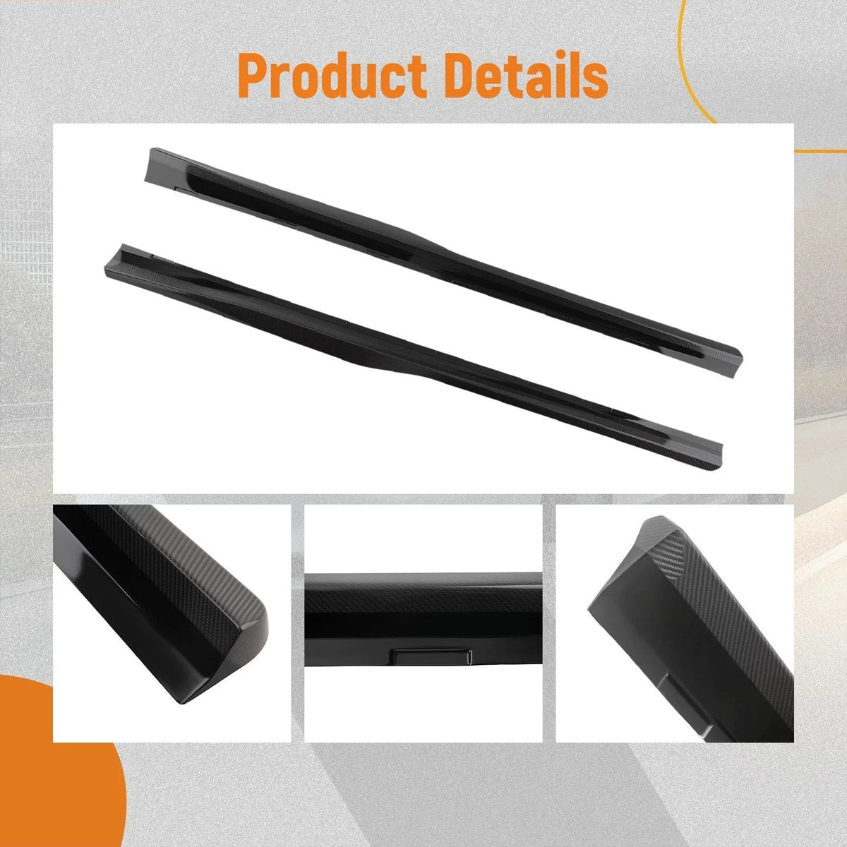 2010-2015 Chevrolet Camaro 2-Door Carbon Fiber Side Skirt