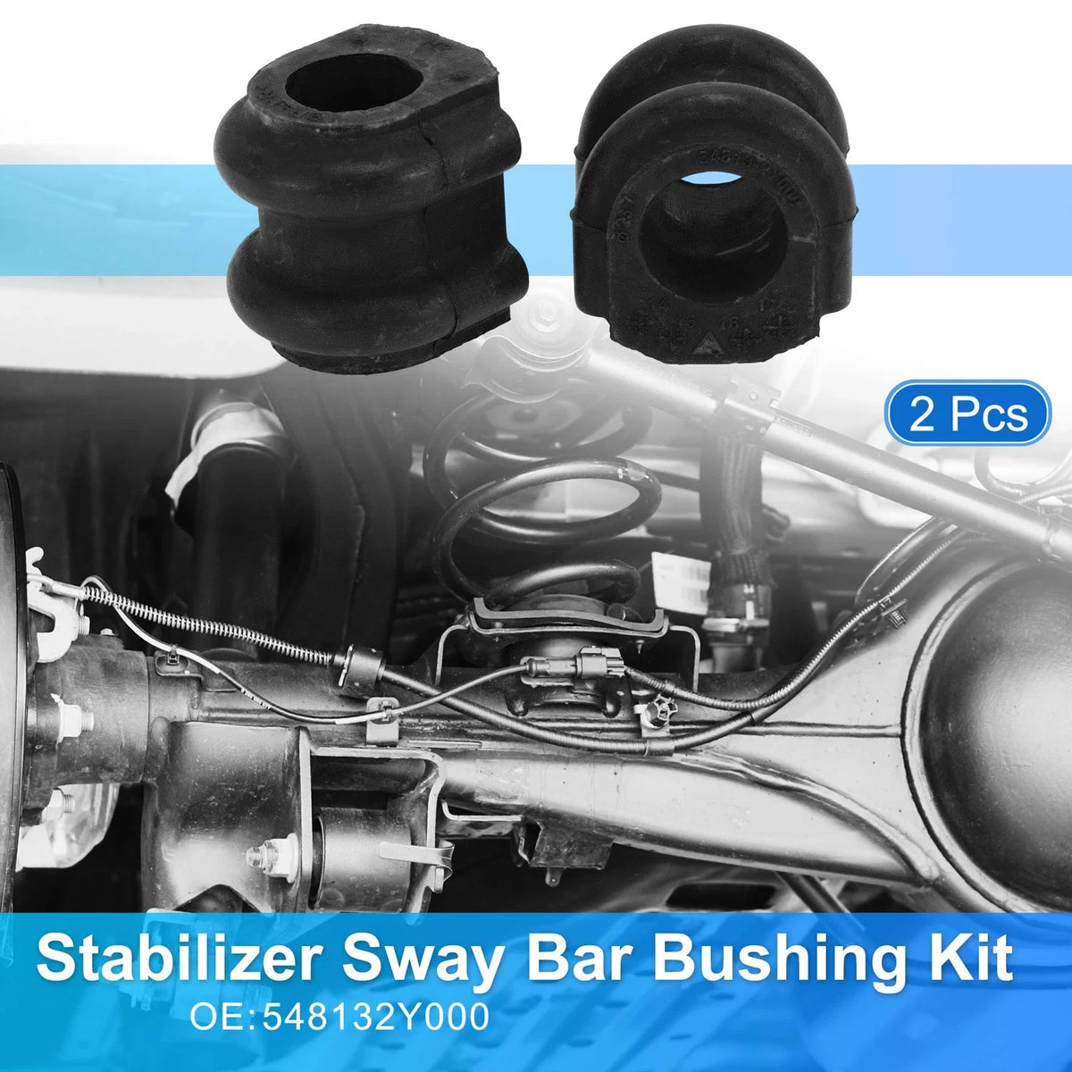 2X Stabilizer Sway Bar Bushing Kit No.548132Y000  