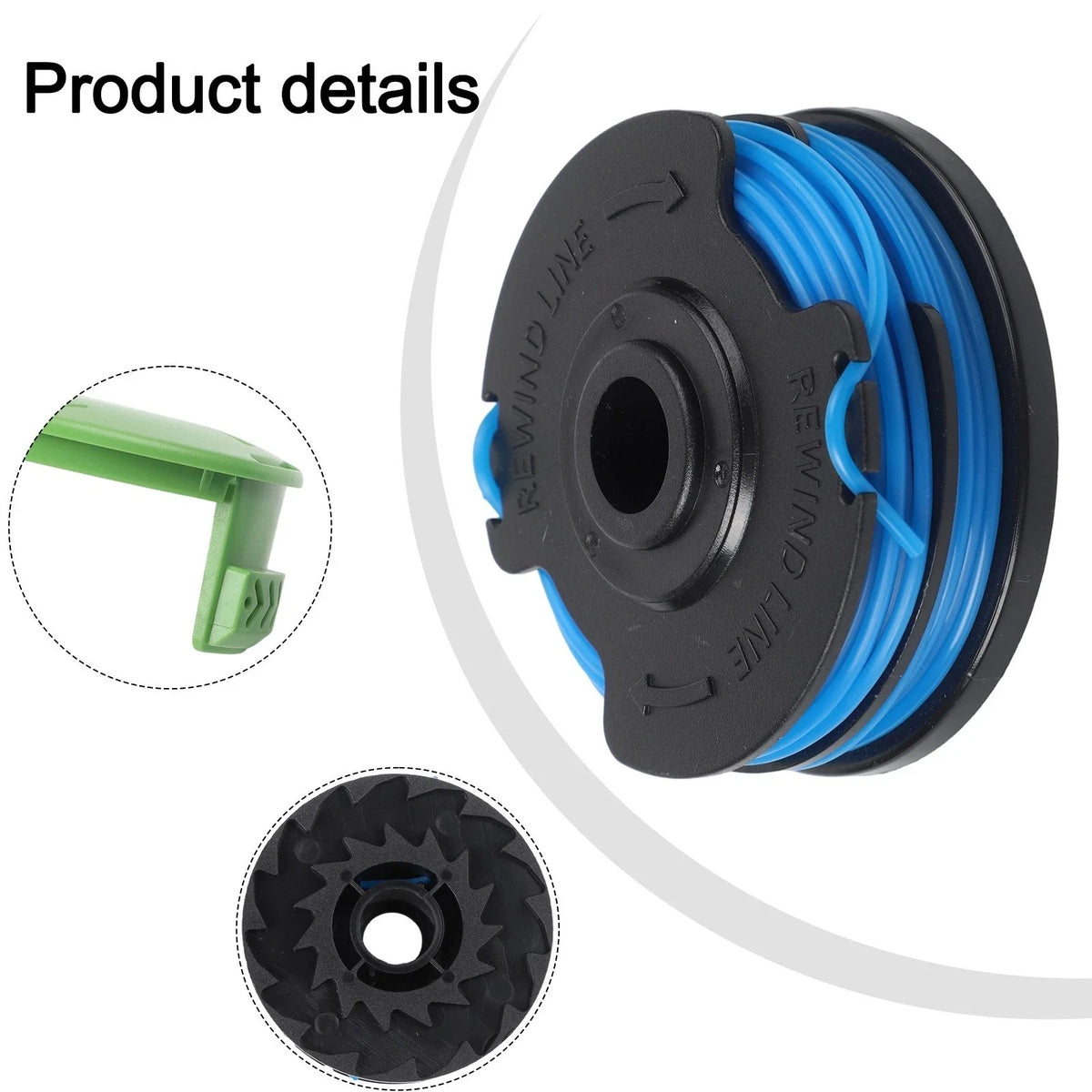 7X Trimming Spools for Greenworks Mowers (Model Specific)
