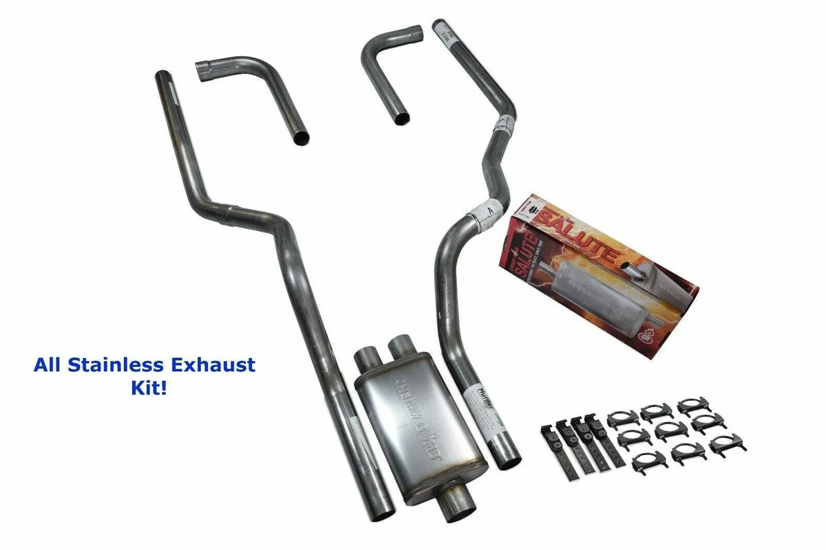 Dual Exhaust Kit for Ford F150 (2021–2025) Side Exit