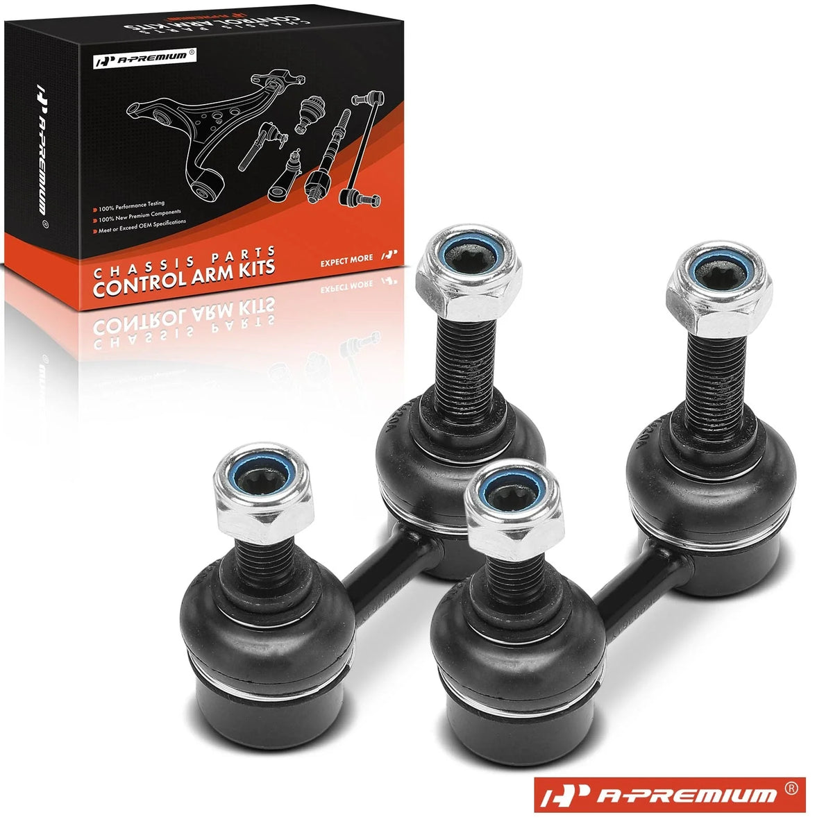 2X Front Side Sway Bar Link for Kia Sedona (2002–2005)