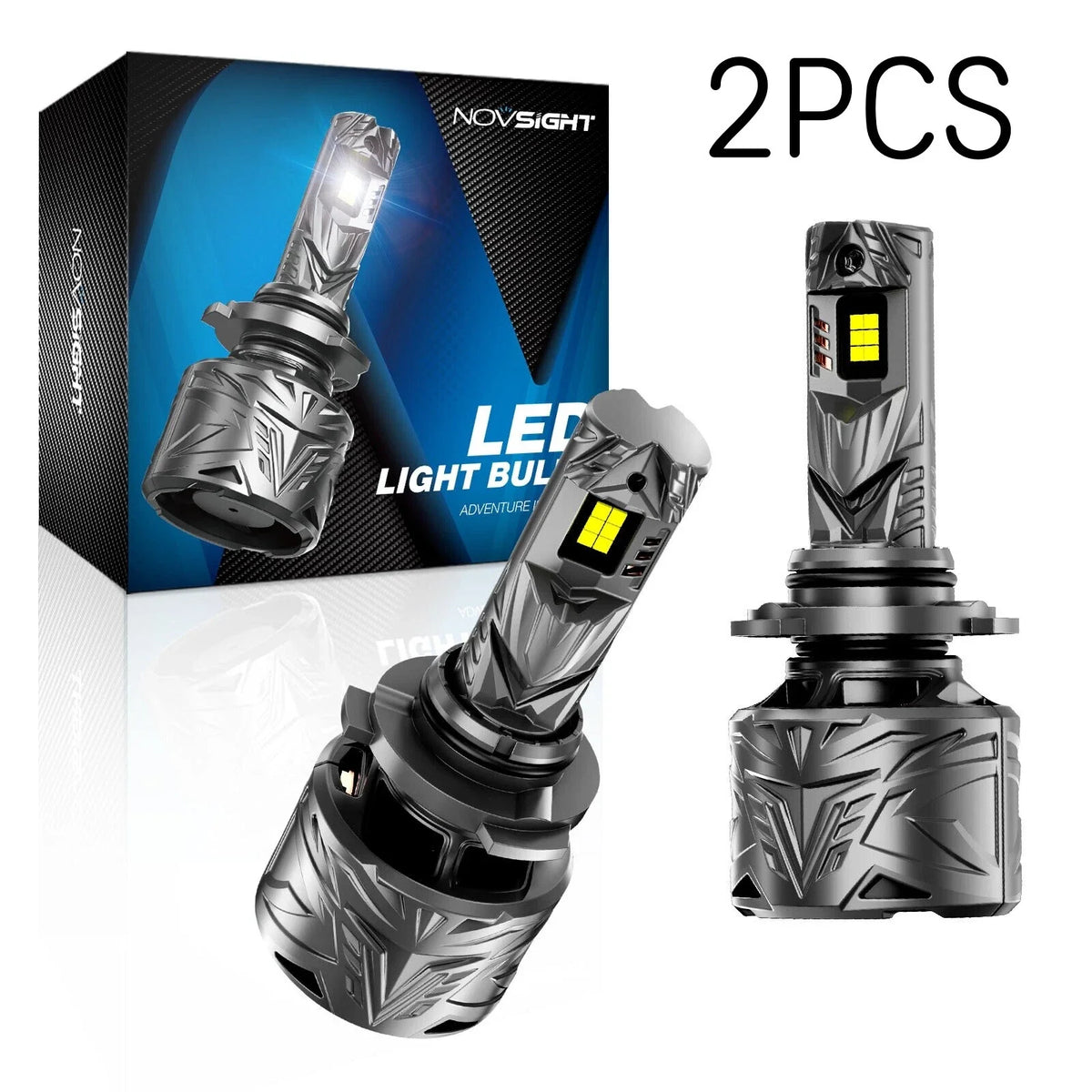 LED Headlight Bulbs Conversion Kit 9004 HB1 - 2X NOVSIGHT