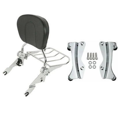 Backrest Rack Docking Hardware Kit for Harley Touring Chrome 2014-2024
